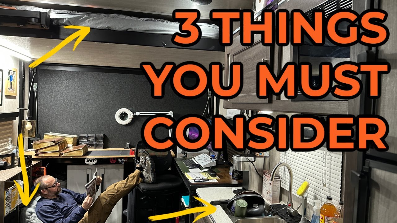 Buying a Toy Hauler For Full Time RV Living? Consider These 3 Things