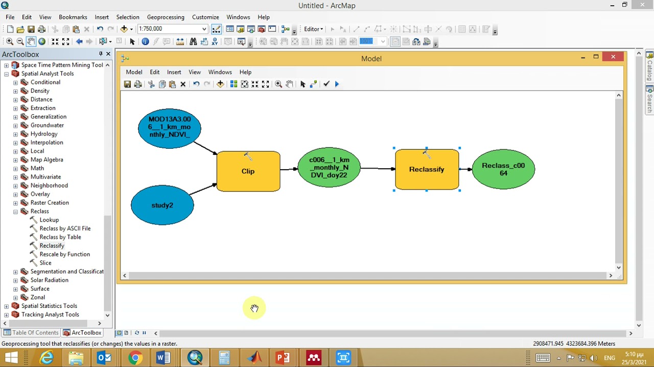Create geo-processing model with Model builder in Arcmap. &Delta;&eta;&mu;&iota;&omicron;&upsilon;&rho;&gamma;ί&alpha; &mu;&omicron;&nu;&tau;έ&lambda;&omicron;&upsilon; &sigma;&tau;&omicron; Arcmap