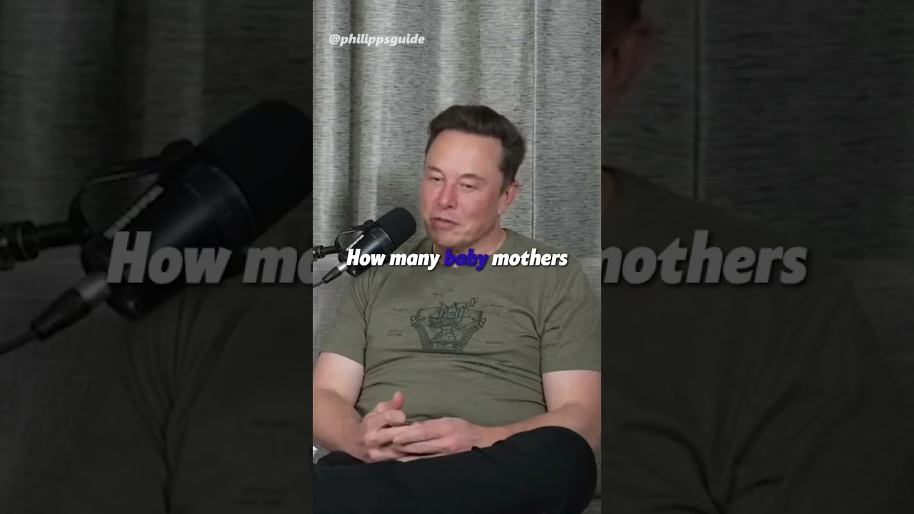 Elon Musk Has 9 kids 🧒