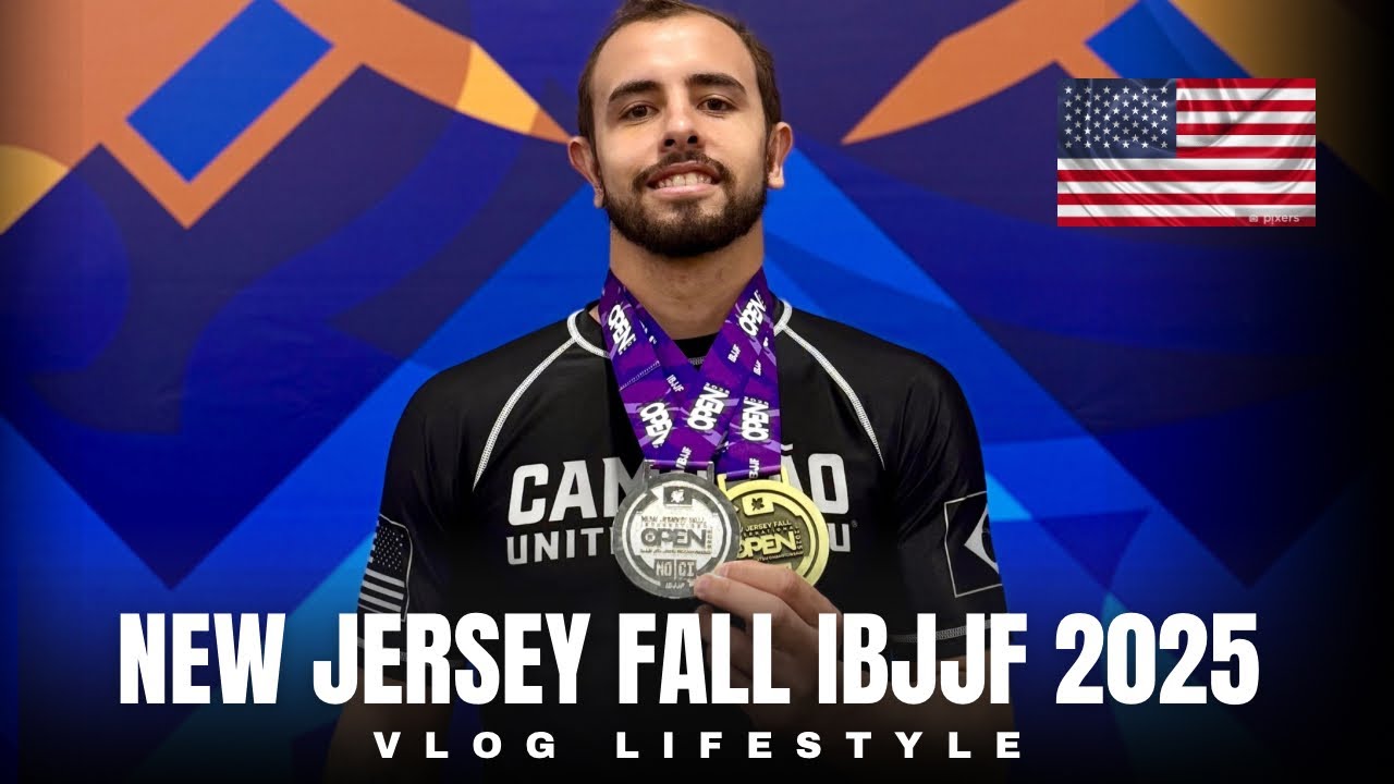 Vivendo do Jiu Jitsu - Vlog New Jersey IBJJF .