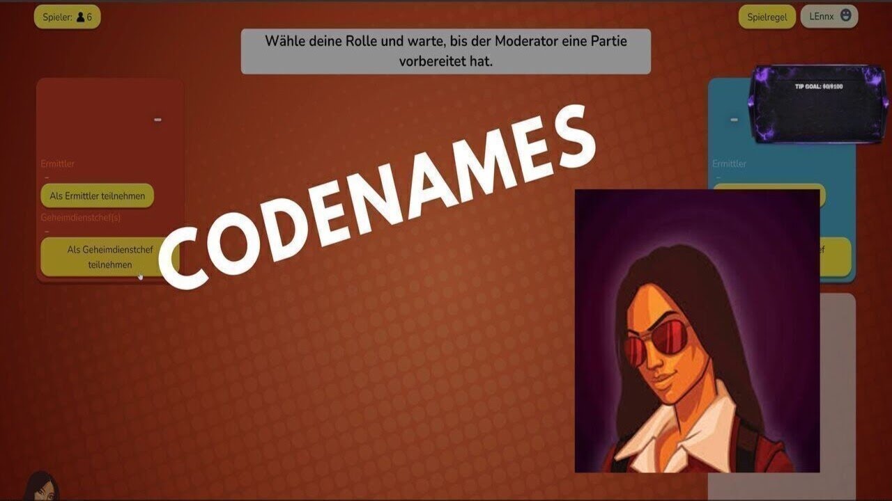 Codenames mit den Abis (Amon; jeffrey; Phil; Ludwig)