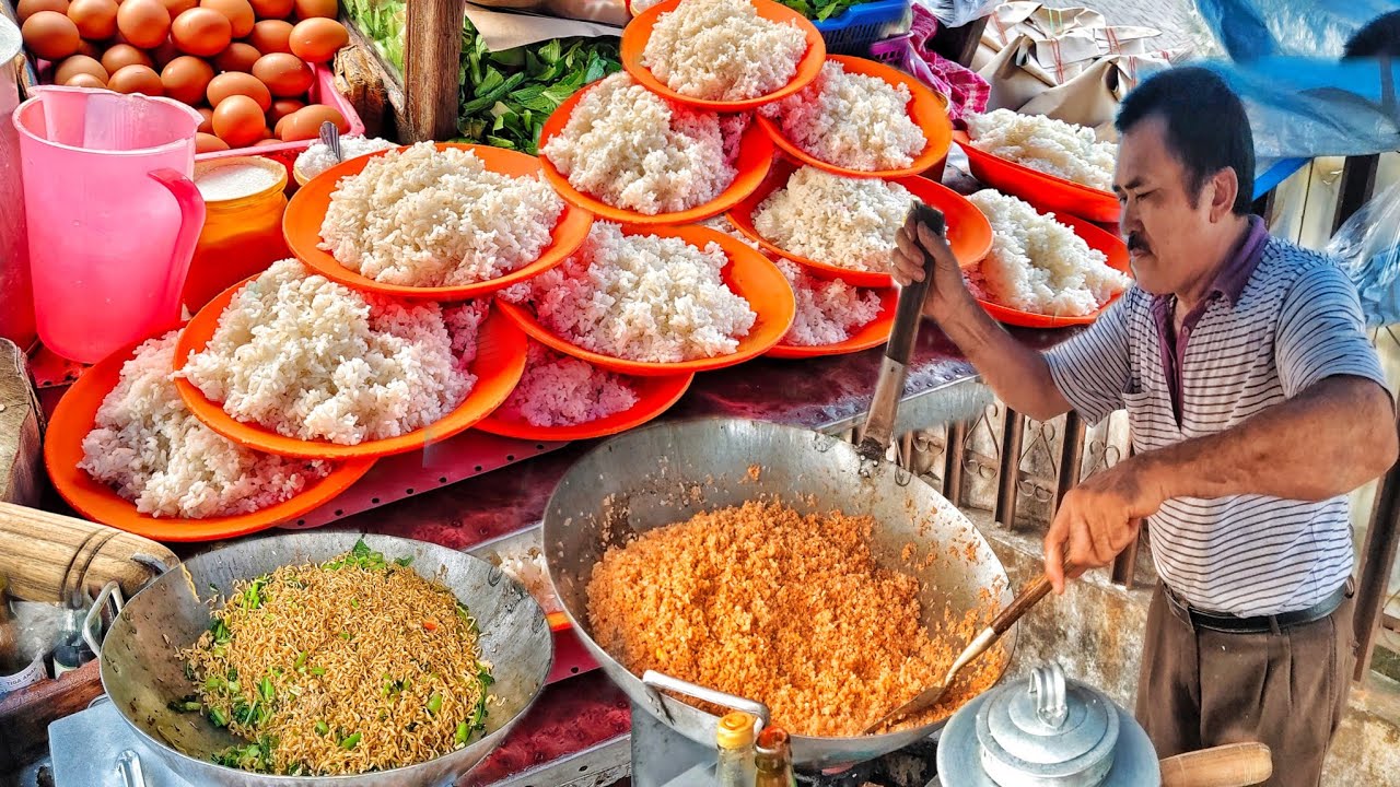 Nasi Goreng Pak Tohir Paling Rame Di Surabaya Gak Pernah Sepi Pengunjung! 