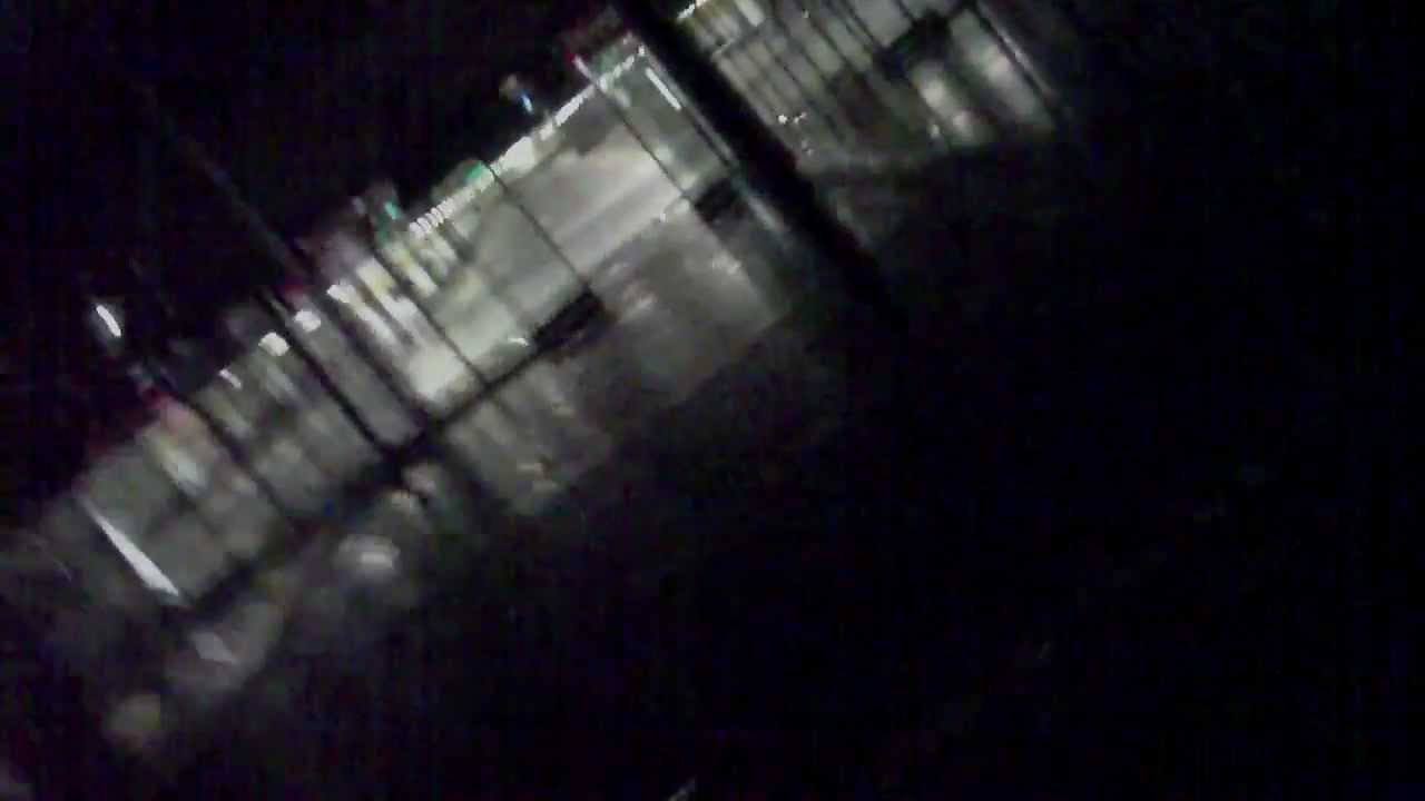 Pressing the Firealarm in Shopping Center (very loud alarm!)