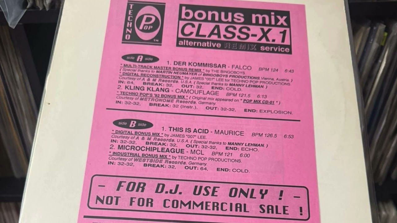Camouflage – Kling Klang (Techno Pop's '92 Bonus Mix)
