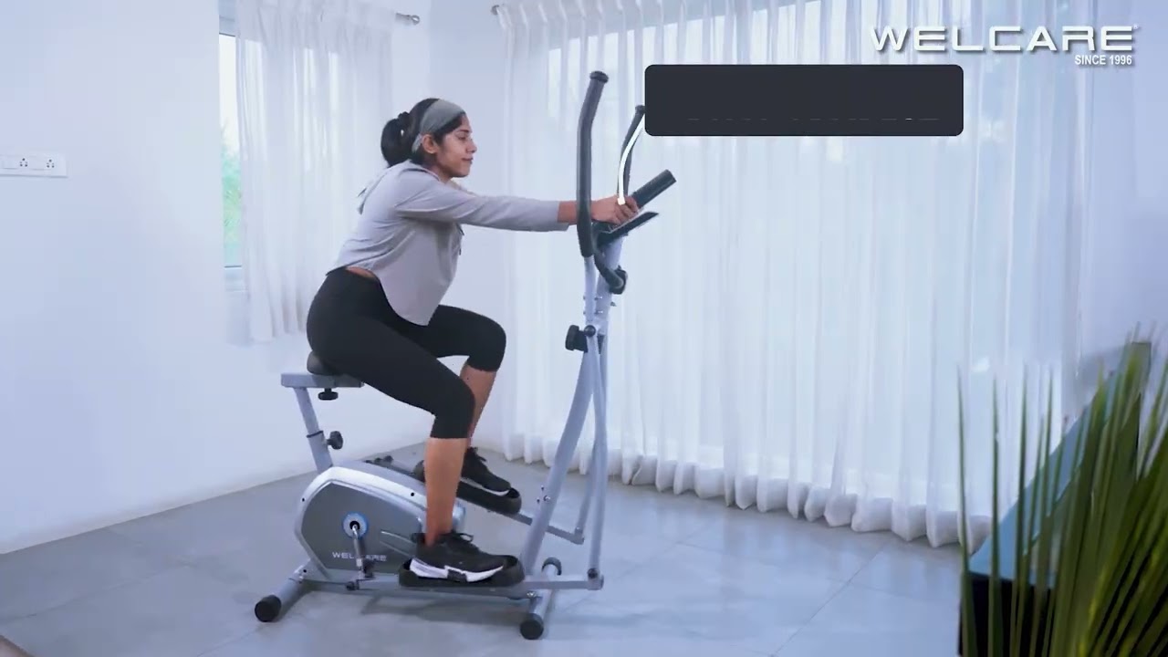 Level up your fitness routine with the WC6044 Welcare Elliptical Cross Trainer! - WelcareFitness.com