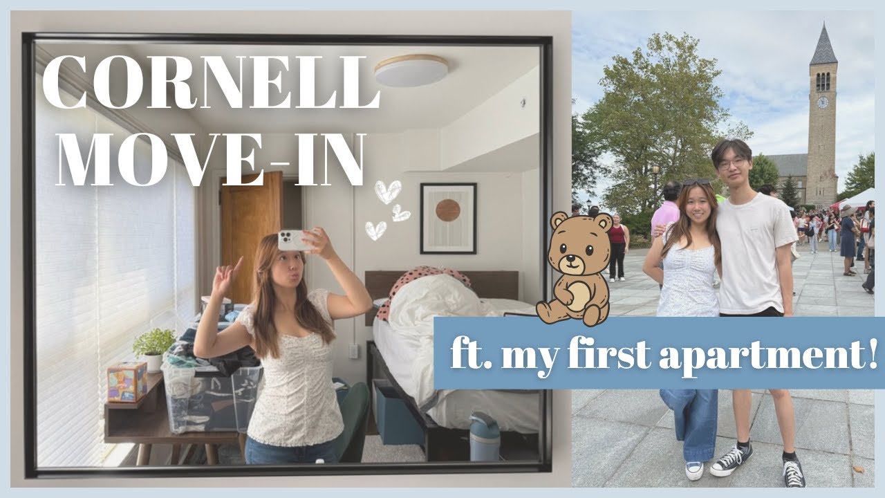 cornell move in ft. my senior year college apartment & room tour :D