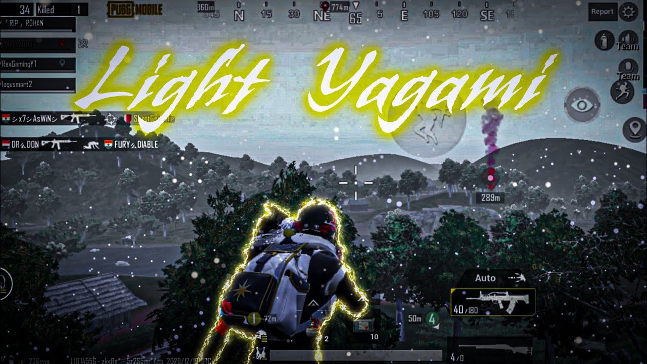 Light Yagami || Underground Rap song || Grinding In Sanhok ||  PUBG Kr MontagE || RGYT