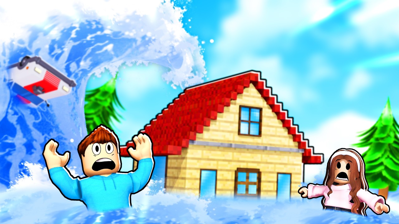 Roblox, MAIS IL Y A UN TSUNAMI