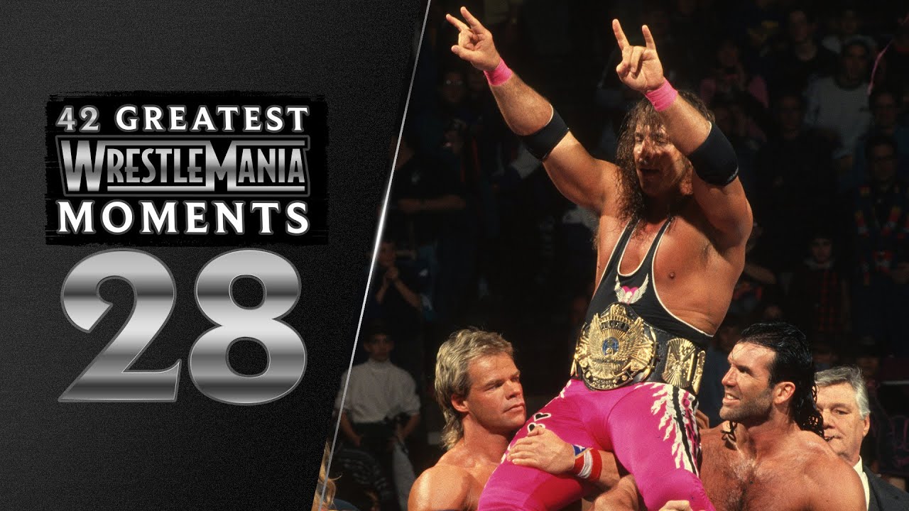 Брет &laquo;Хитмен&raquo; Харт стал чемпионом WWE | WrestleMania X: 42 величайших момента WrestleMania