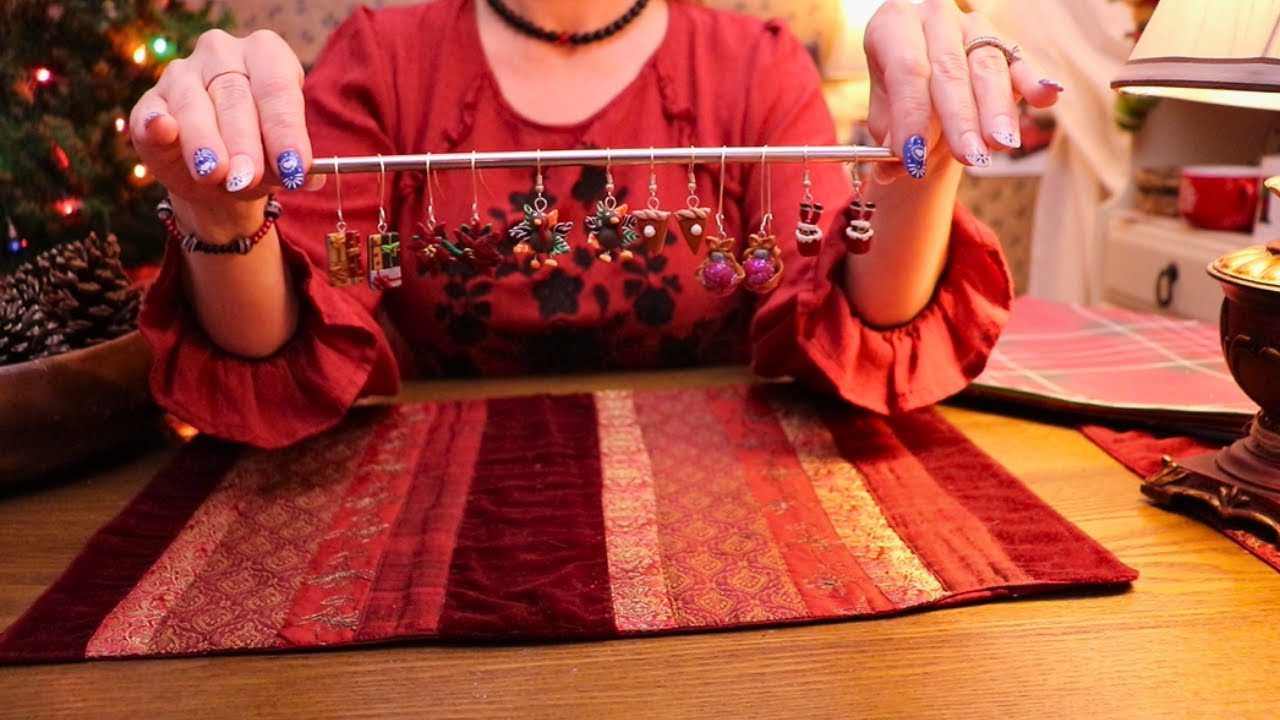 ASMR Jewelry Show and Tell and Chat Christmas Themed Jewelry Magical Me Whispers ASMR