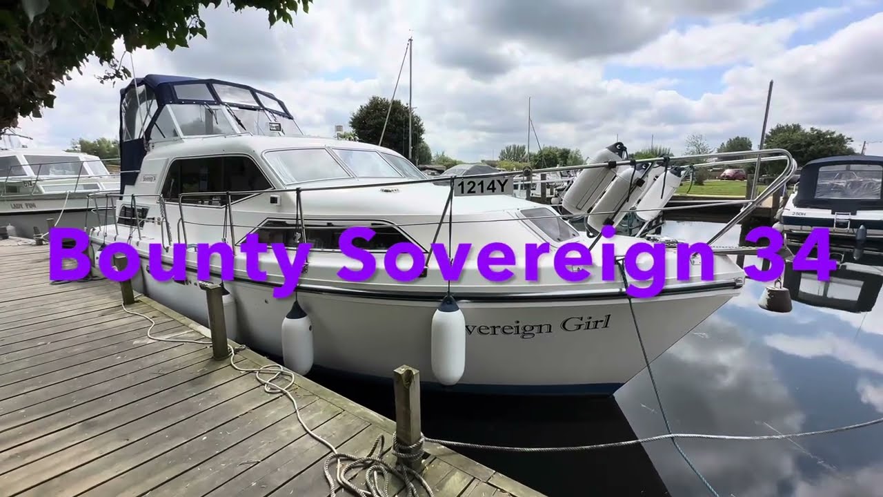 Bounty Sovereign 34 ‘Sovereign Girl’ for sale at Norfolk Yacht Agency