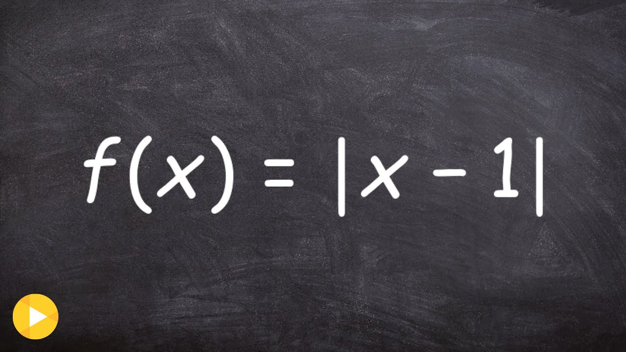 How to determine if the derivative exist from the left and right of a absolute value