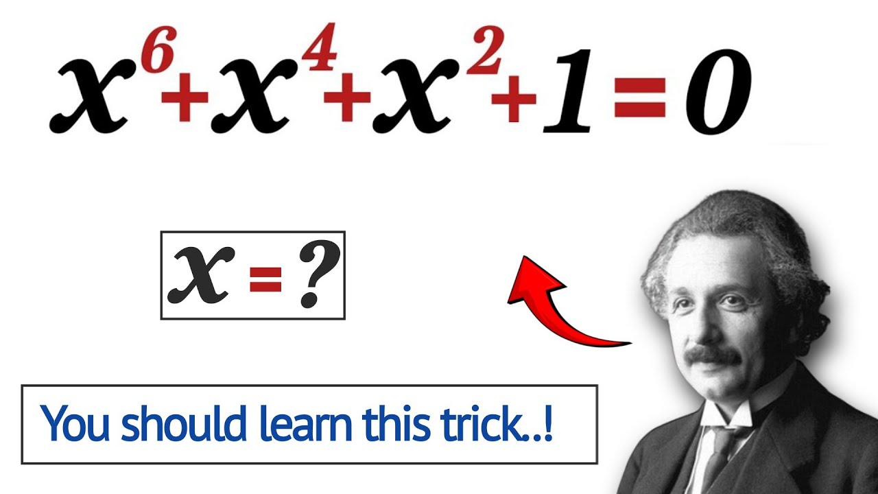 Math Olympiad Algebra Question || You sholud learn this trick!!!