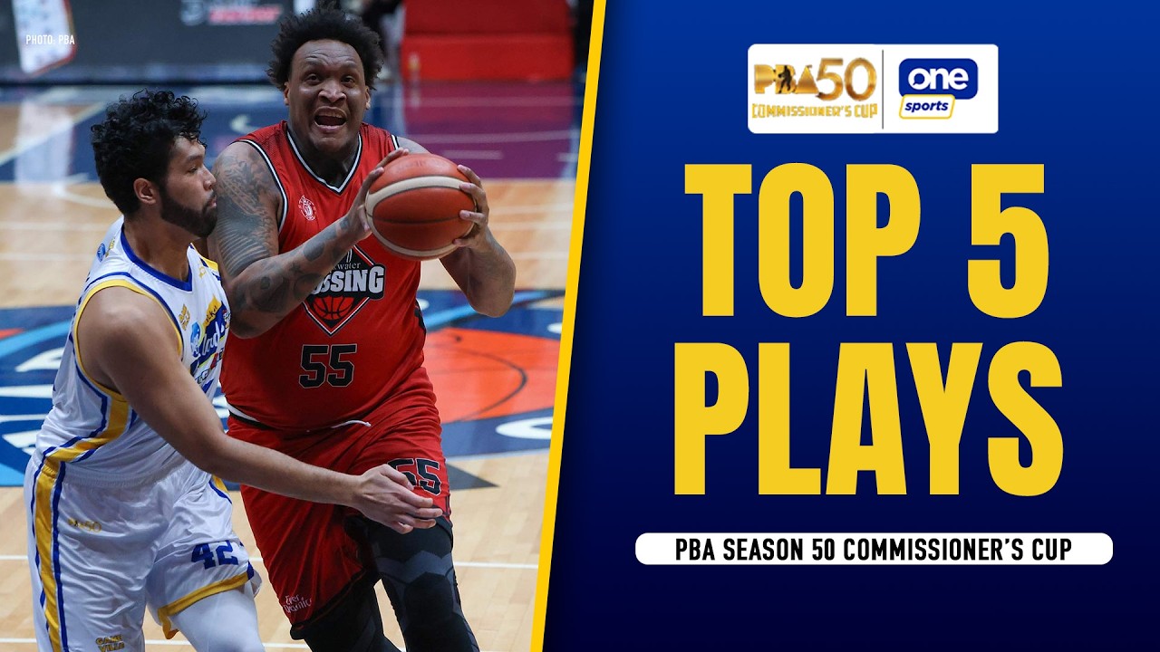 TOP 5 PLAYS | PBA SEASON 50 COMMISSIONER'S CUP | MAR 22, 2026