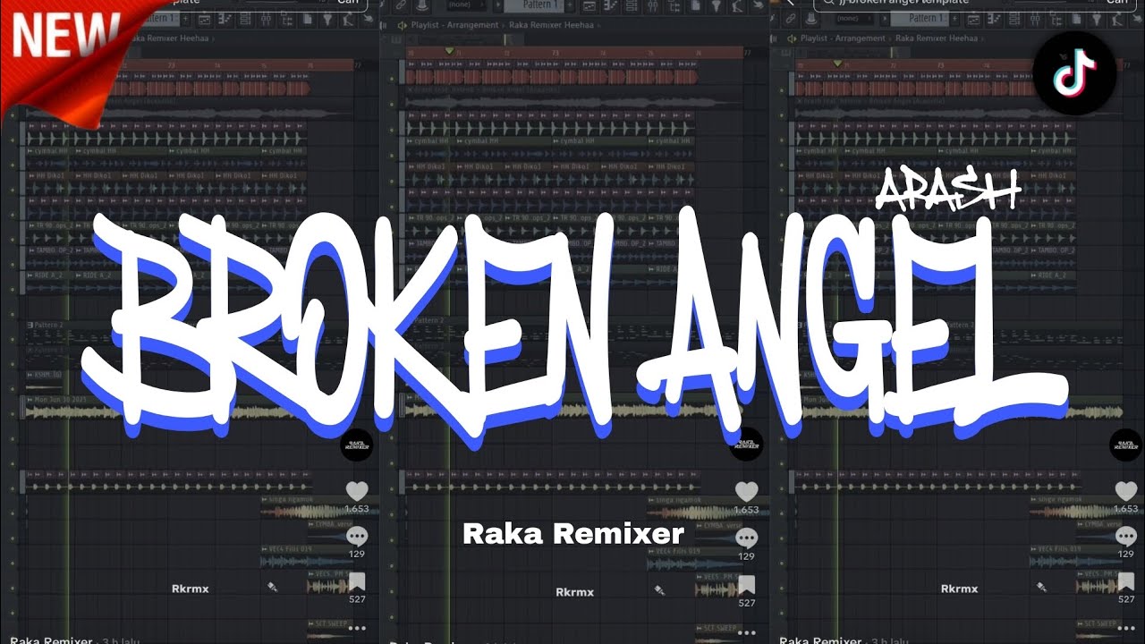 VIRAL TIKTOK!!! DJ IM SO LONELY BROKEN ANGEL FYP TIKTOK 2025 - Raka Remixer