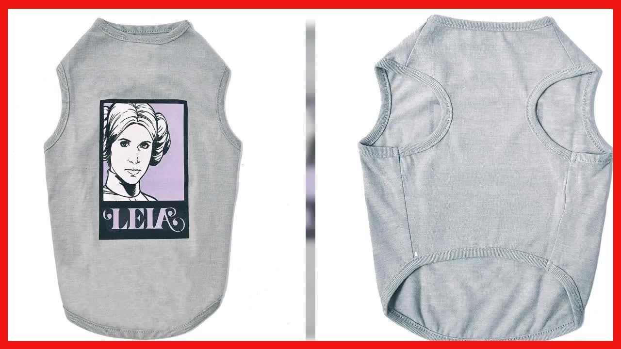 Quality product -  Star Wars for Pets Princess Leia Dog Tank - Star Wars Dog Shirt, Dog Star Wars Sh
