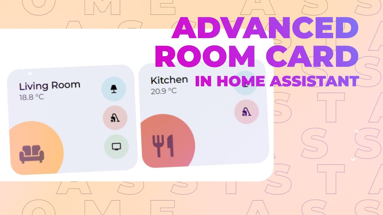 Advanced Room Card in Home Assistant