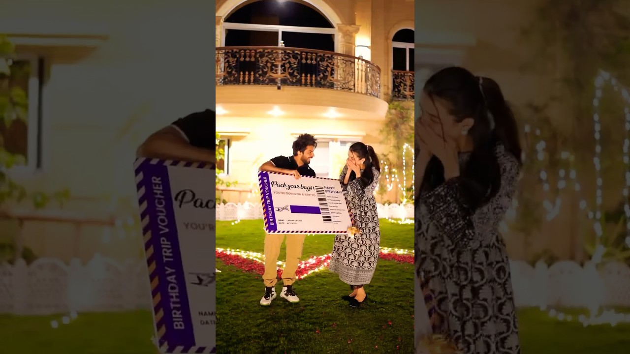 Happy Birthday Wifey &hearts;️🌎🔒 #laraibkhalid #zarnabfatima #zaraib #birthday #ramadanonshorts2024