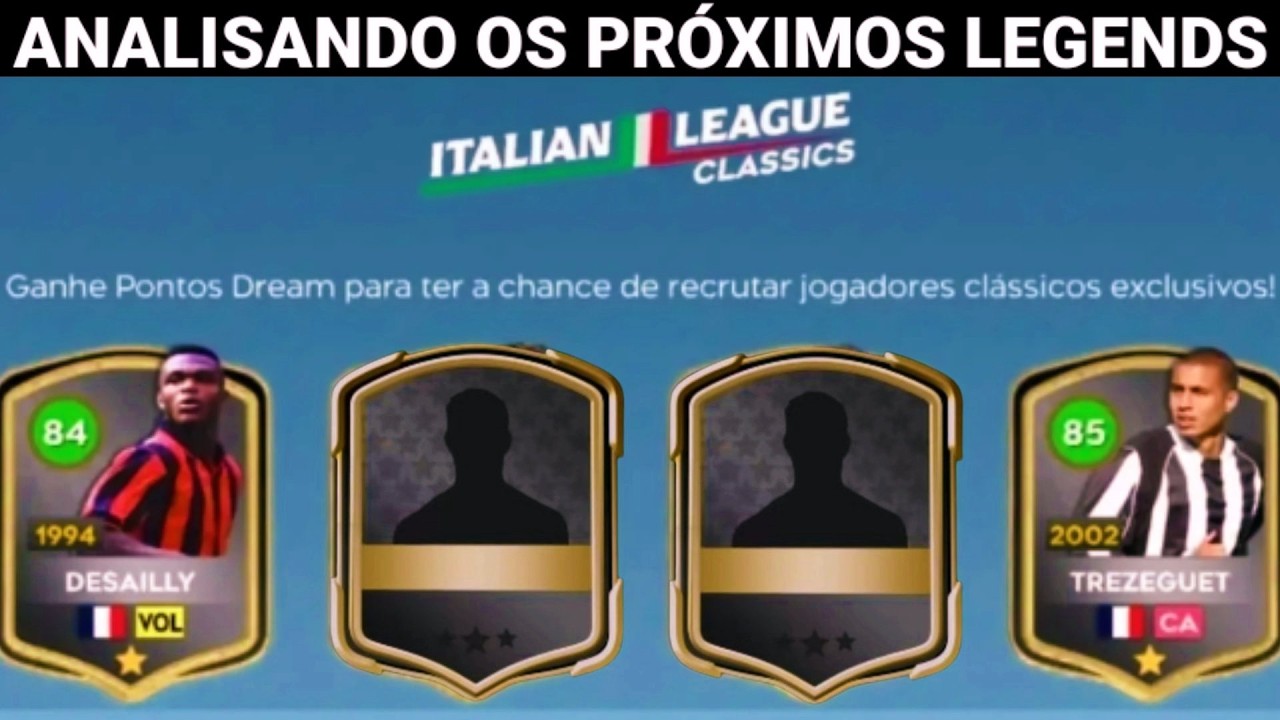 DLS 26 | Analisando os Próximos Legends da Liga Italiana