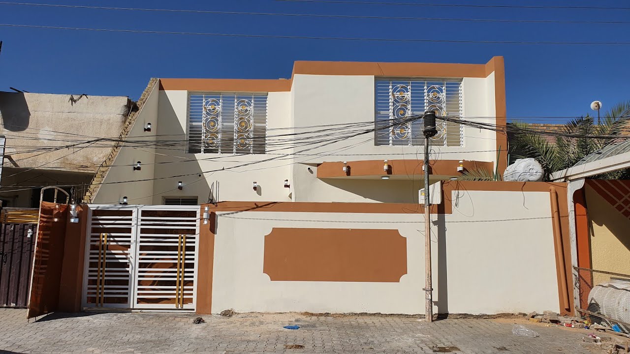 للبيع دار الواقع في حي الجامعة محافظة النجف المساحة 200 م الدار ترميم تابع الفيديو لحد النهاية
