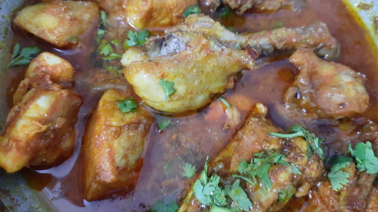 Ragi Sangati with Chicken Curry || రాగి సంగటి || Andhra Special