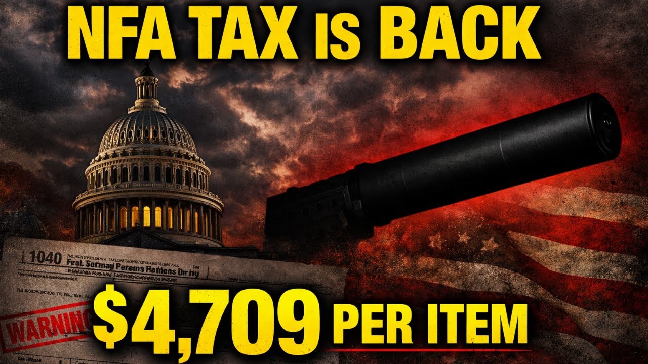 NFA Tax Is BACK?!— $4,709 Per Item?!