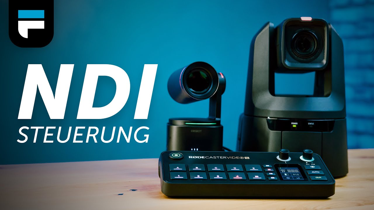 Das verändert alles! RODECaster Video PTZ Kamera NDI Steuerung