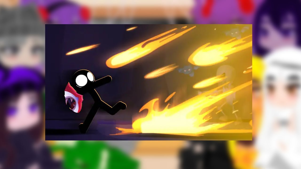 Mob Talker React to Stickman vs The Torch God - Terraria Animation by JzBoy