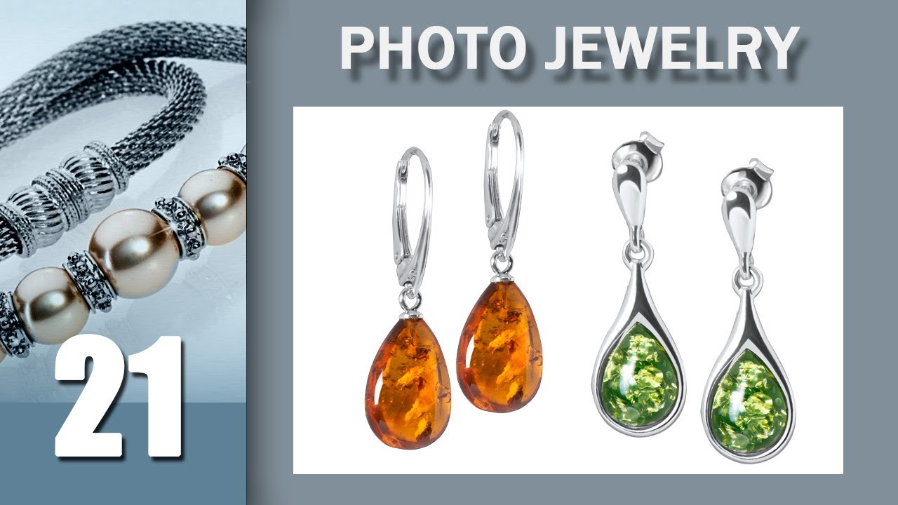 21. Juwelry photo. Янтарные серьги