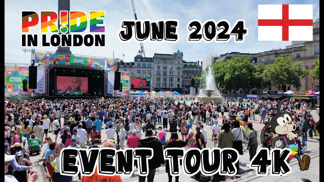 London Pride 2024 - 4K Walking Tour ☀️