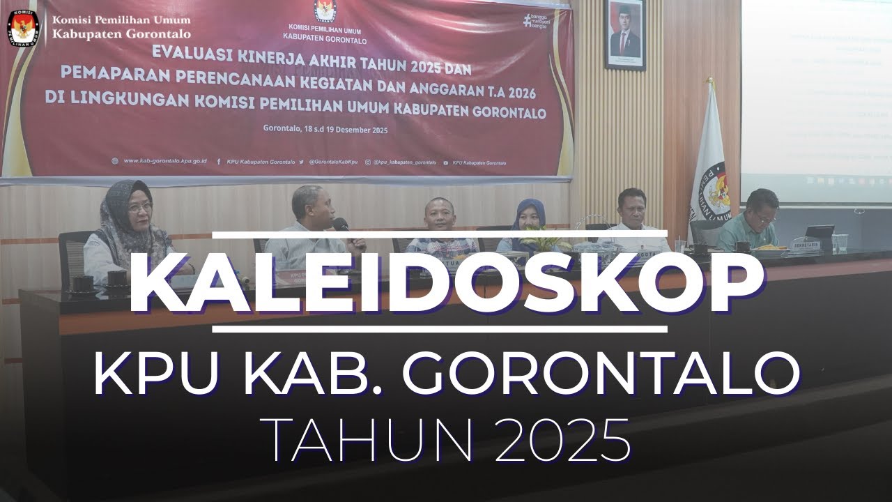 Rangkuman Kegiatan (Kaleidoskop) KPU Kabupaten Gorontalo Tahun 2025