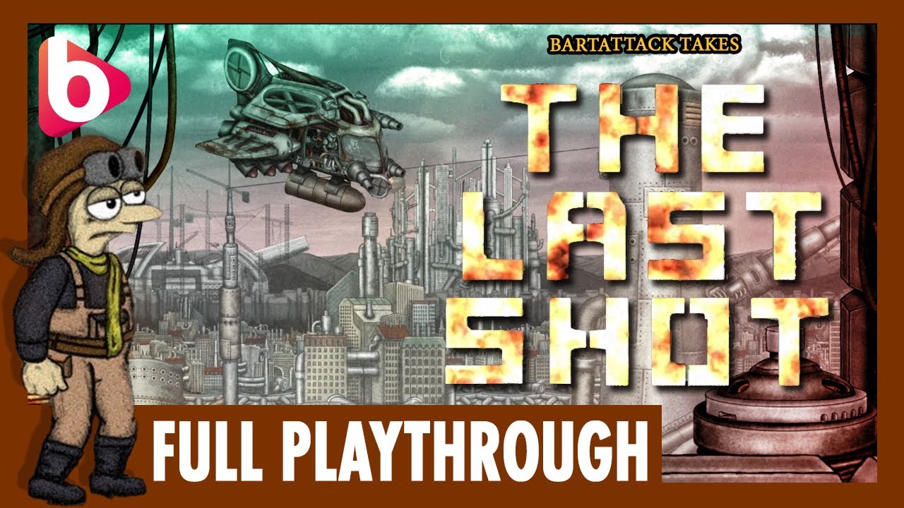 THE LAST SHOT | Full game Playthrough | Cool dieselpunk side-scrolling puzzle platformer