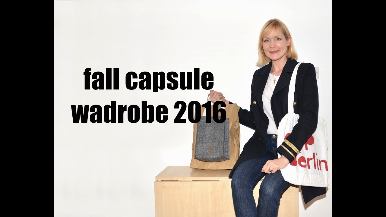 Fall minimalist capsule wardrobe 2016