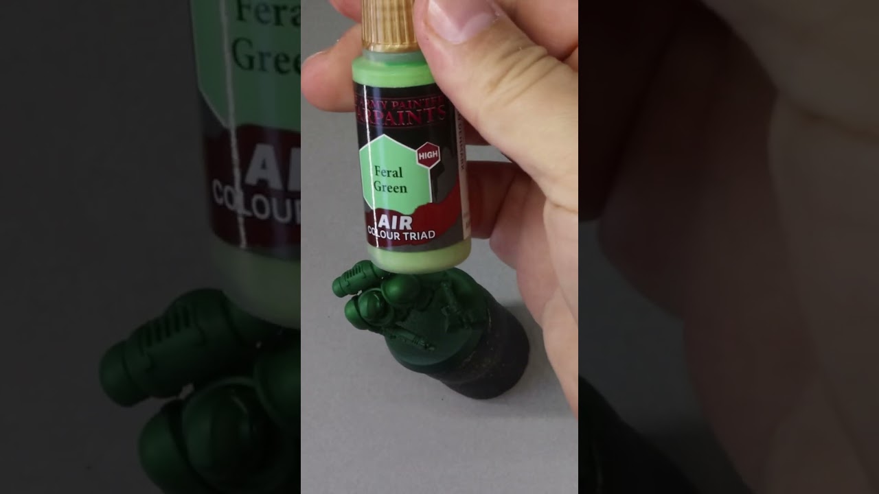 How to Paint Green | Warpaints Air