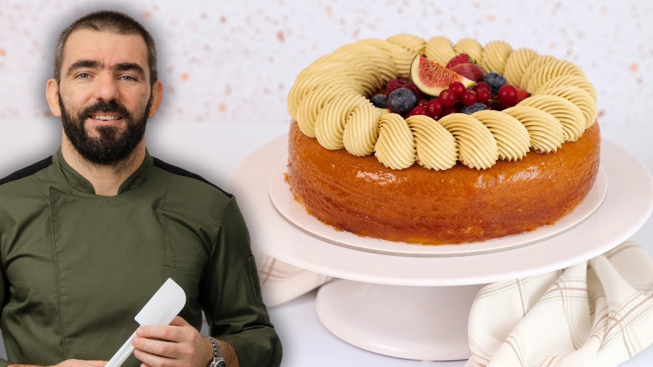 French style, super moist Savarin cake!