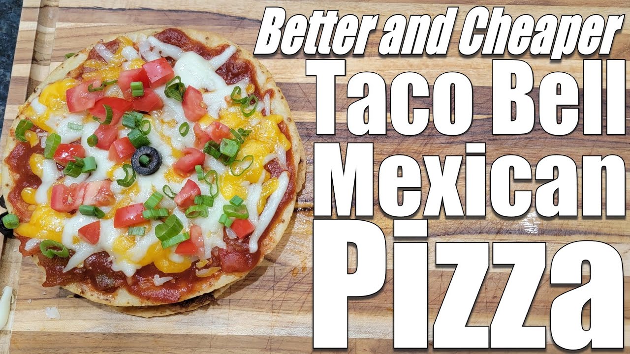 Homemade Taco Bell Mexican Pizza | Better Than the Real Thing