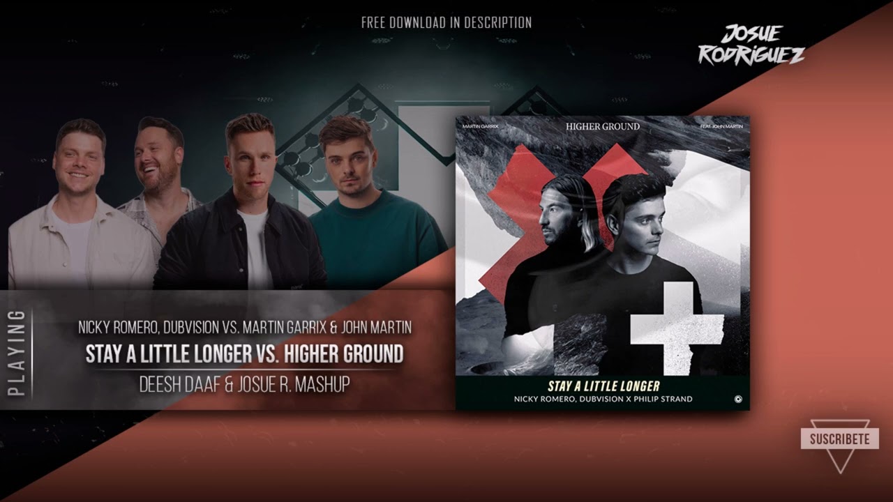 Stay A Little Longer vs. Higher Ground (DEESH DAAF & Josue R. Mashup)