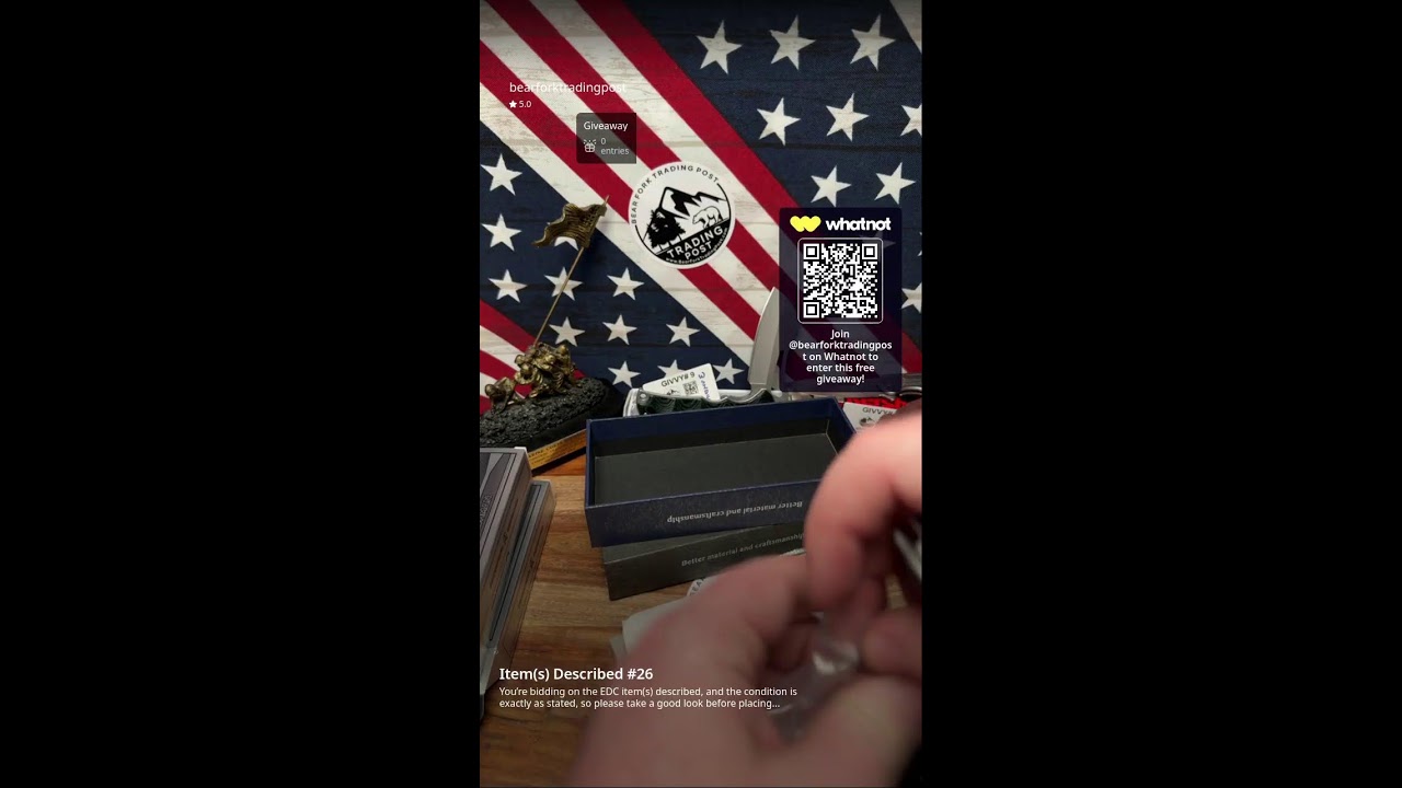 EDC Knives Hosted By John | Kershaw, QSP, Kubey & More | $1 Starts + Giveaways