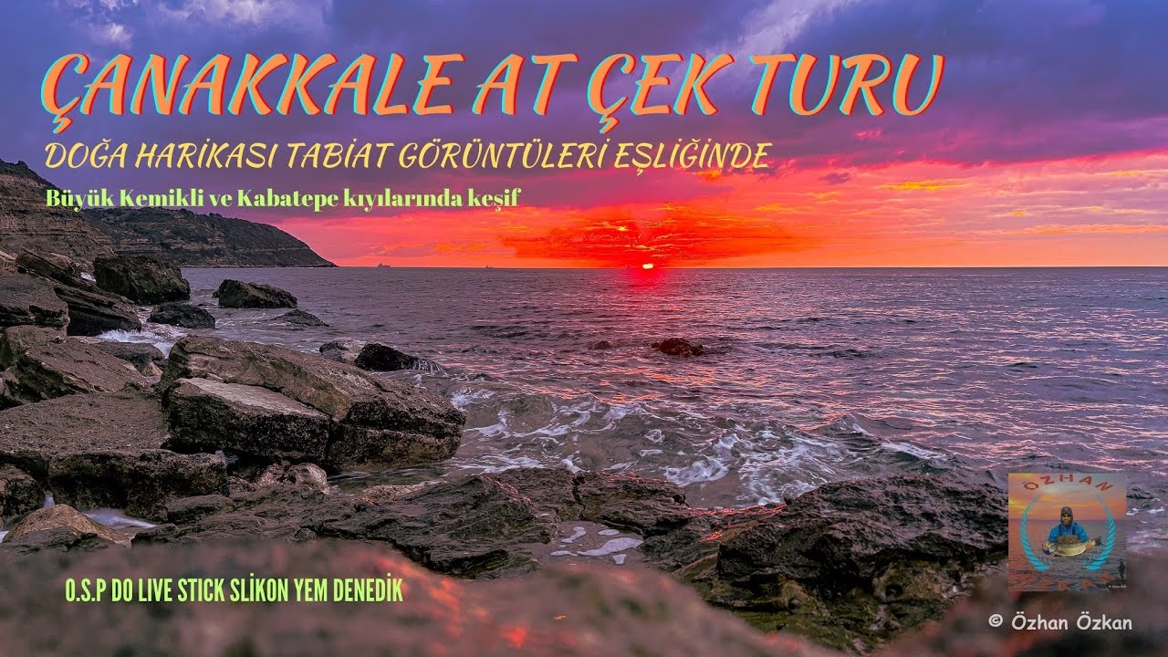 Kıyıdan Levrek avı 🎣 Çanakkale Gelibolu kıyıları/OSP DoLive silikon incelemesi/Muhteşem görüntülerle