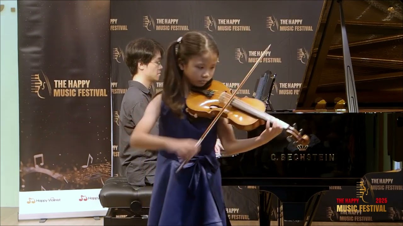 Vivaldi Concerto in A minor, Op.3 No. 6 3rd Mvmt by Gabrielle Goh - The Happy Music Festival 2025