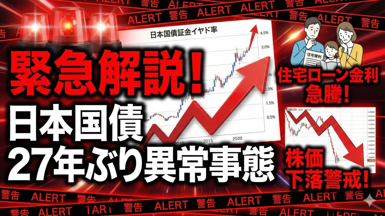 40年債利回り4%突破の衝撃…「悪い金利上昇」が招くグロース株崩壊と不動産危機