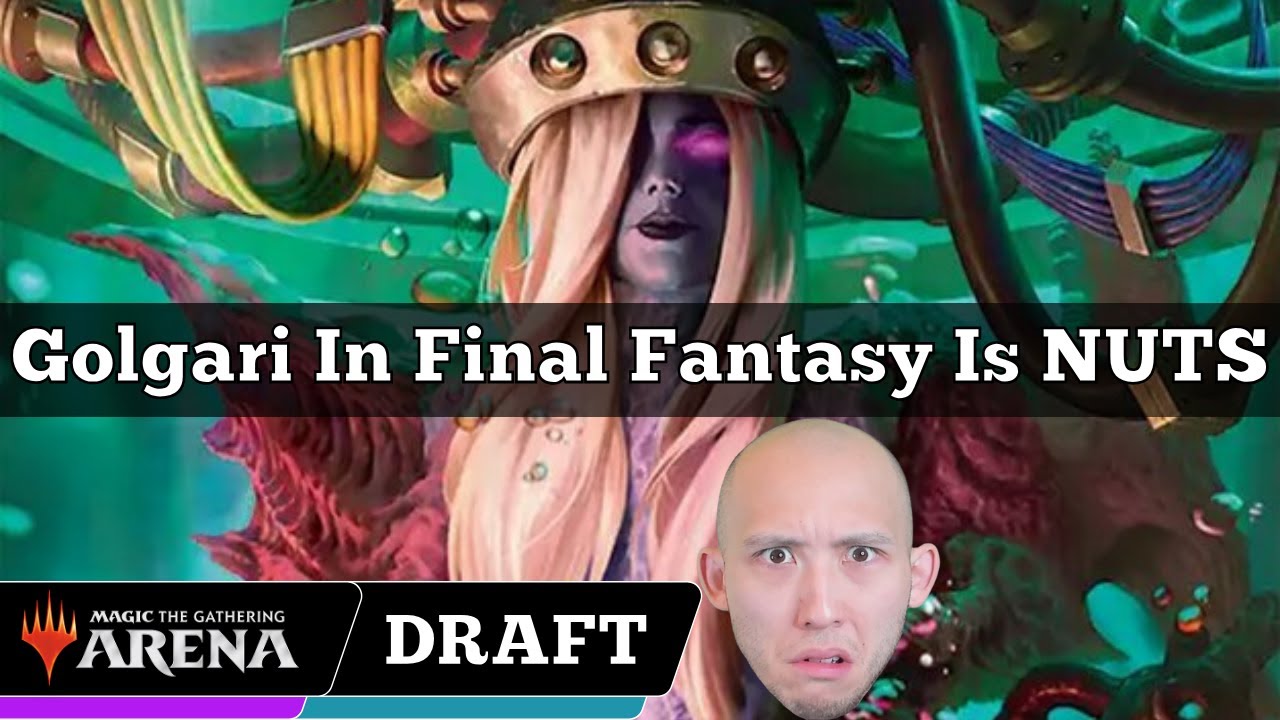 Golgari In Final Fantasy Is NUTS | Final Fantasy Premier Draft | MTG Arena