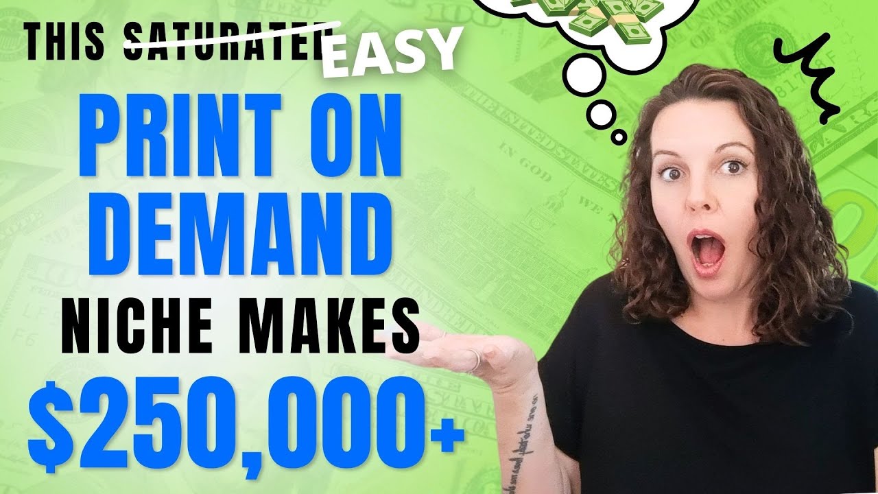 This GENIUS Print on Demand Etsy Idea Makes 250K+ A Year 🤯🥳 Selling on Etsy For Beginners w/ POD