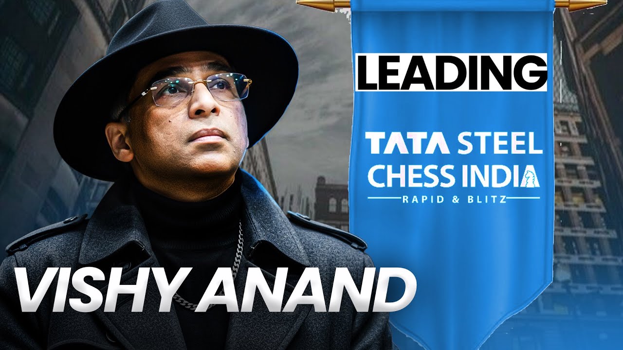 &laquo;Могучему парню&raquo; всего 56 лет! | Виши Ананд лидирует в турнире Tata Steel Chess India Rapid!