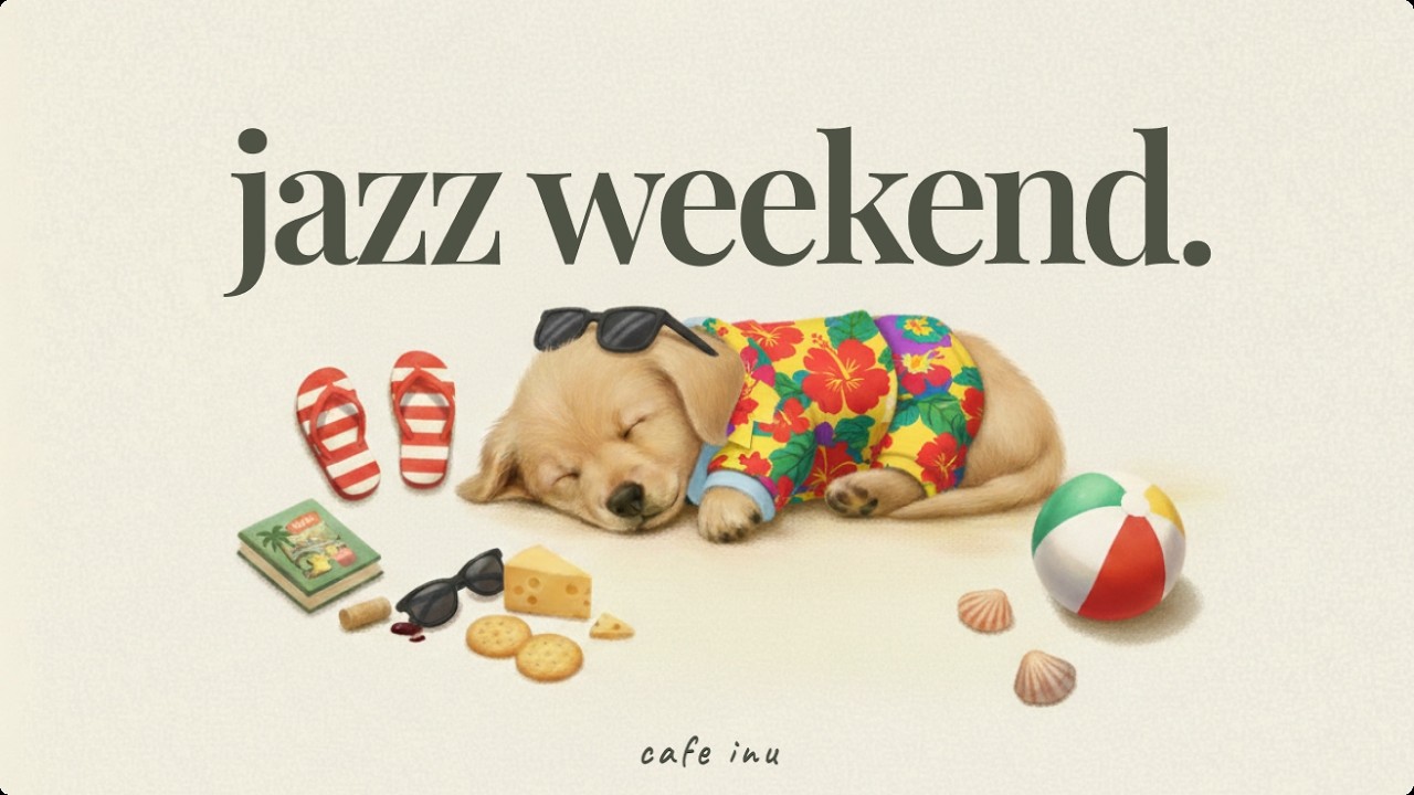 [instrumental jazz 🎷] Morning Coffee & Slow Jazz: A 1-Hour Weekend Reset