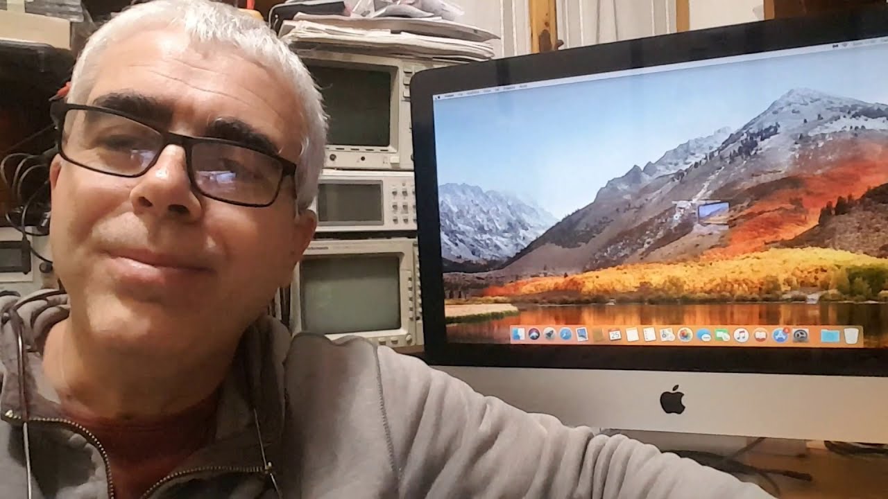 Apple iMac A1311 LCD spento
