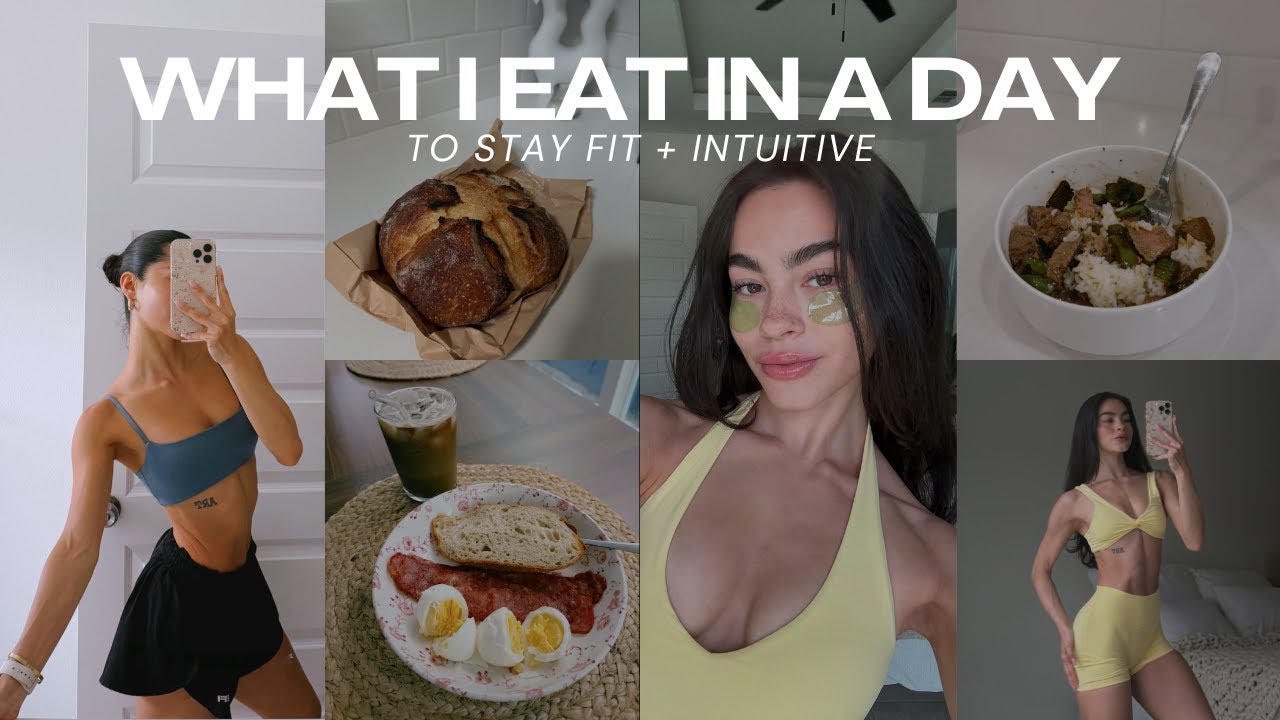 What I Eat in A Day | realistic healthy meals, vlog, pilates