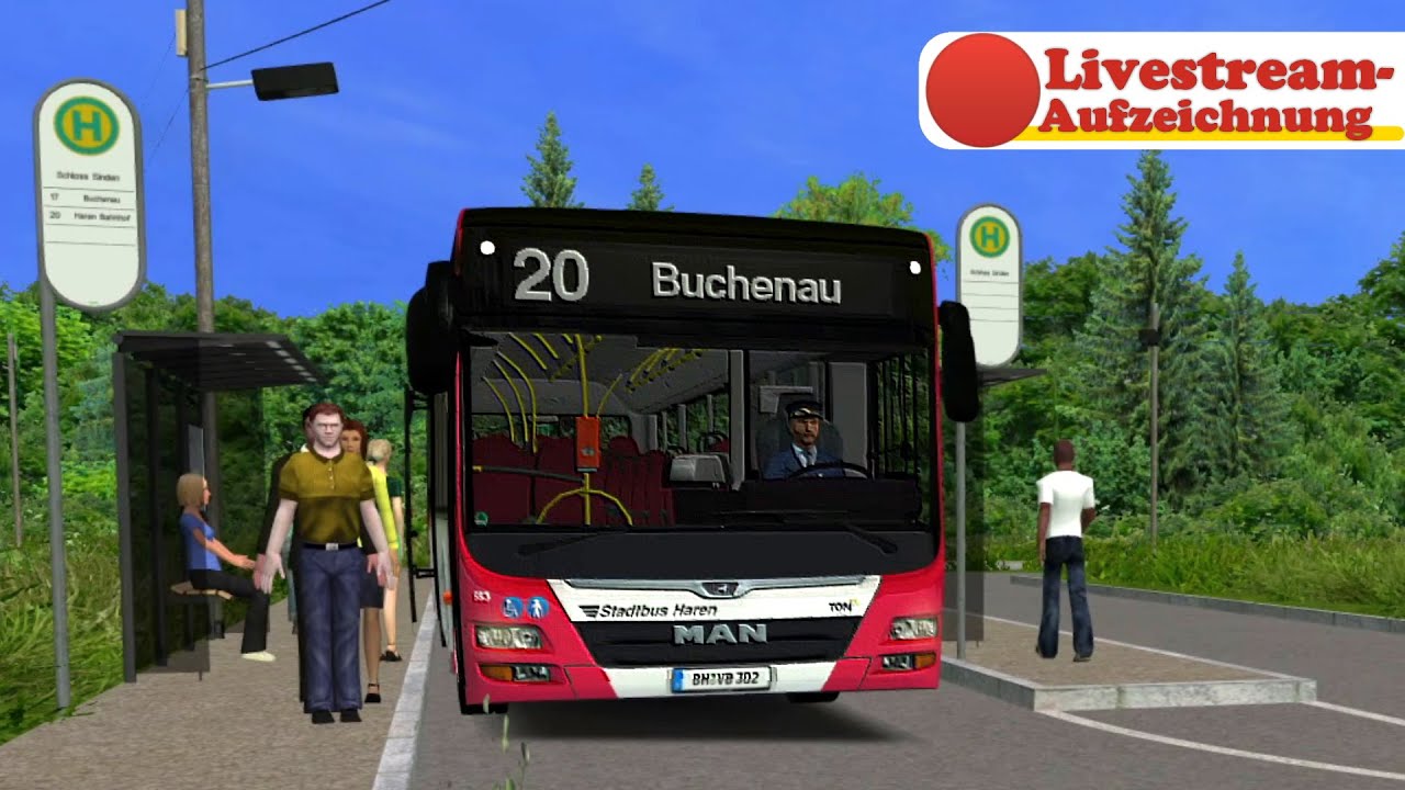 OMSI 2 Haren (Semi-Real) Linie 20 🔴 Livestream-Aufzeichnung | 07. Mai '22 (1/3)