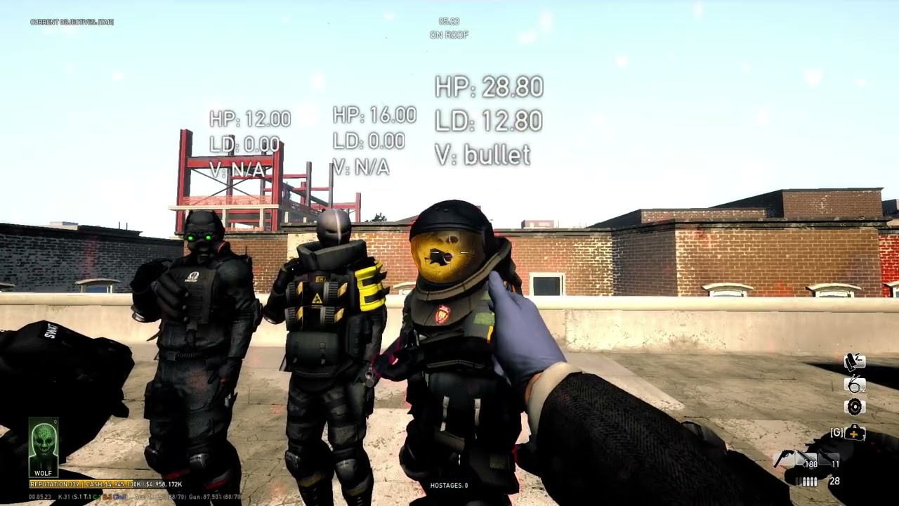 PayDay The Heist Finger gun TEST