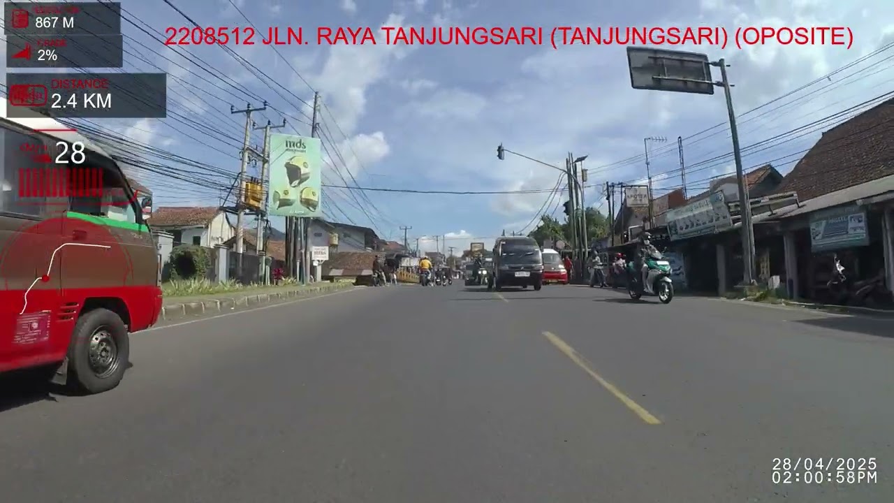2208512 - JLN. RAYA TANJUNGSARI (TANJUNGSARI) - ARAH OPPOSITE - S1 2025